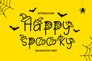 Happy Spooky Font
