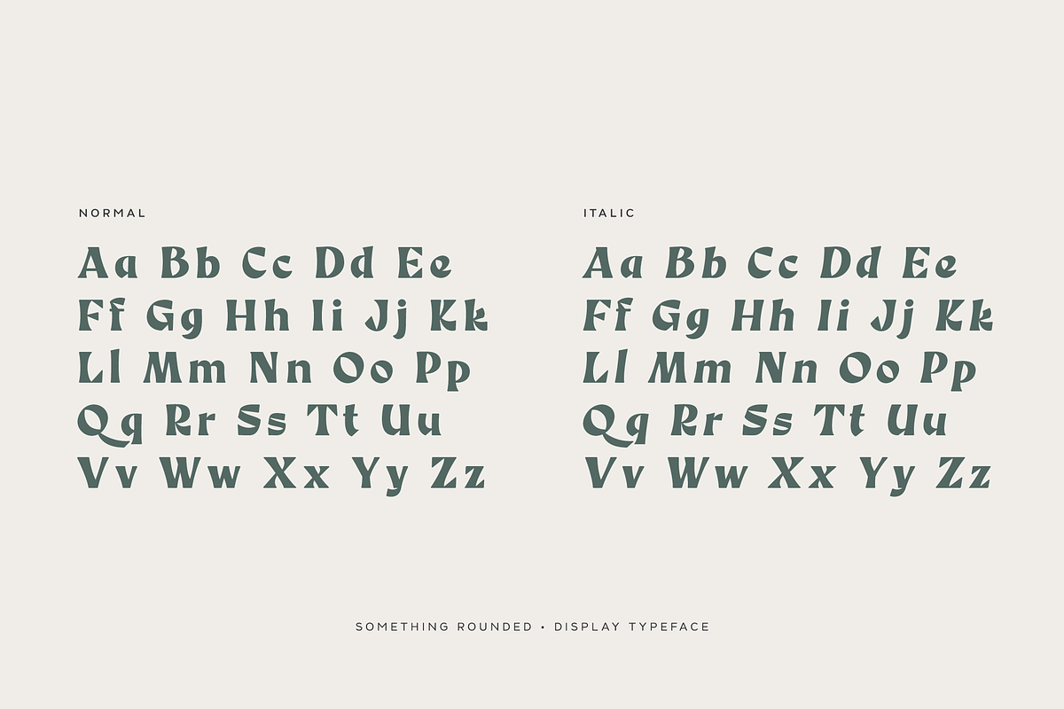 Something Rounded Serif Blackletter, a Blackletter Font by Colt Type Co (Photo 3 of 7)