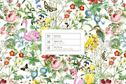 Summer Bloom Seamless Prints & Motif, a Pattern Graphic by TSTUDIO (Thumbnail 4 of 10)