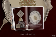TREASURES OF THE SEA burgundy mockup, a Household Mockup by Stykke Studio (Thumbnail 2 of 9)