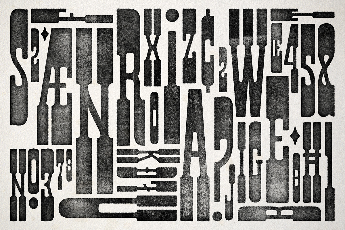 Santa Rosa Vintage Font Duo, a Sans Serif Font by Molly Suber Thorpe (Photo 6 of 15)