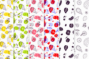 Fruits patterns, a Pattern Graphic by Hellgram (Thumbnail 2 of 6)