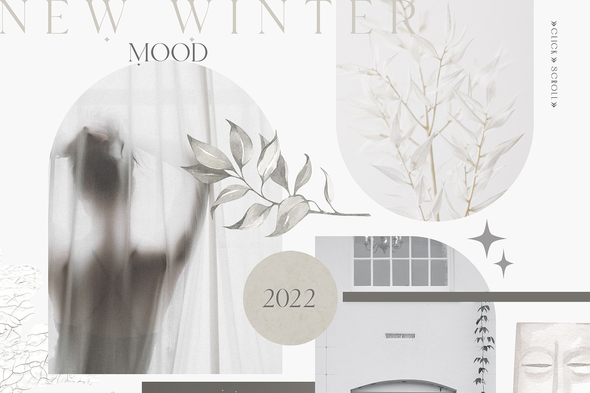 SCULPTURE White flowers collection, a Decorative Illustration by Anastezia Luneva (Photo 2 of 9)