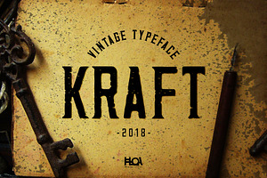 Kraft - Vintage Typeface