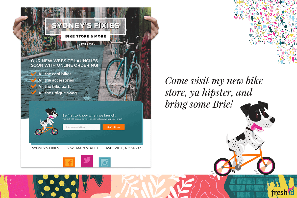 Sydney - Website Landing Page, a Landing Page Template by Fresh ID (Photo 2 of 5)