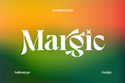 Margic - Magic of Typeface, a Serif Font by AuthenType (Thumbnail 1 of 15)