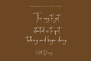Haramosh - Elegant Signature Font, a Script Font by RantautypeStudio (Thumbnail 4 of 16)