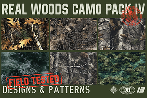Real Woods 6x Seamless Camou Pack
