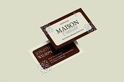 Maison Calista - Business Card, a Business Card Template by StreaksideStd (Thumbnail 3 of 3)