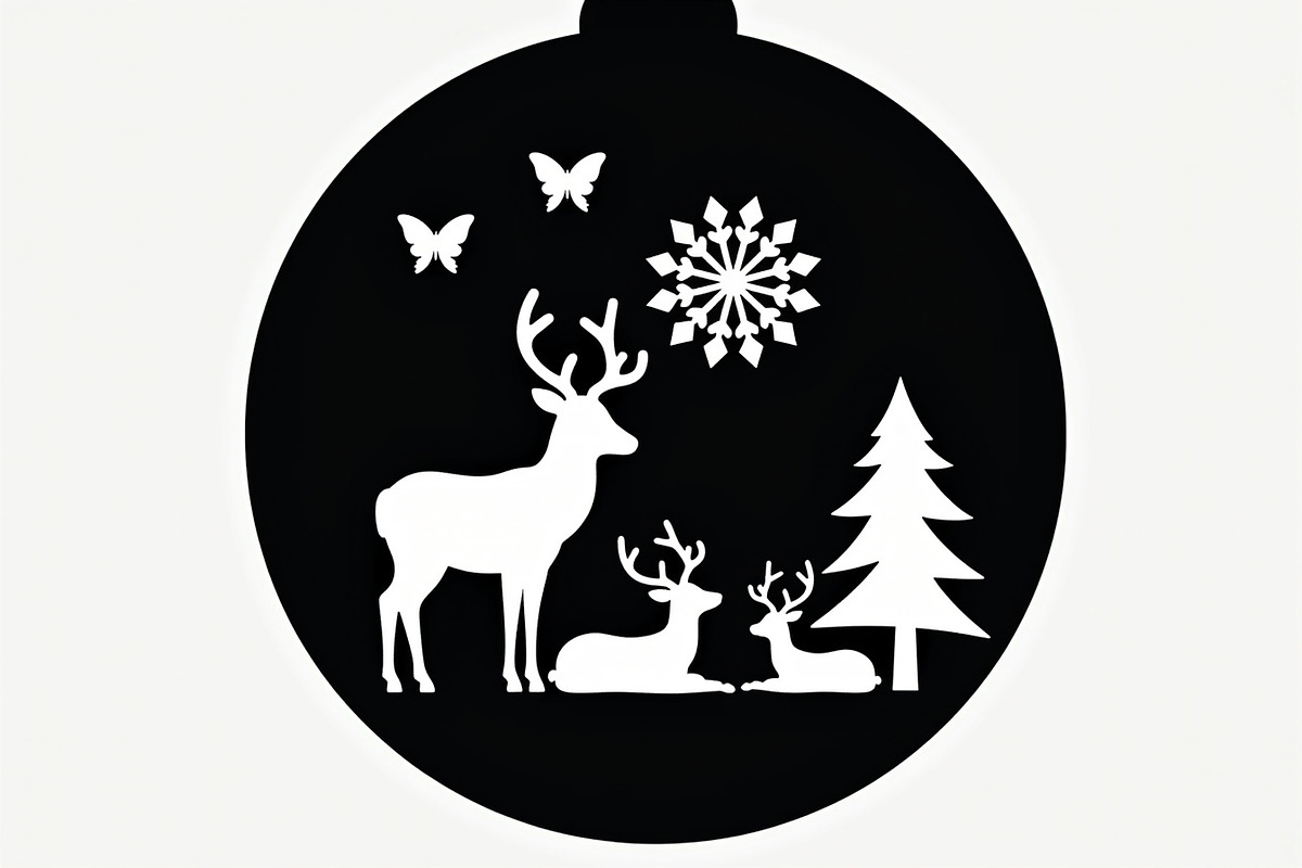 Christmas Laser Cut Design Bundle, a Graphic by Creativeshirt (Photo 14 of 17)