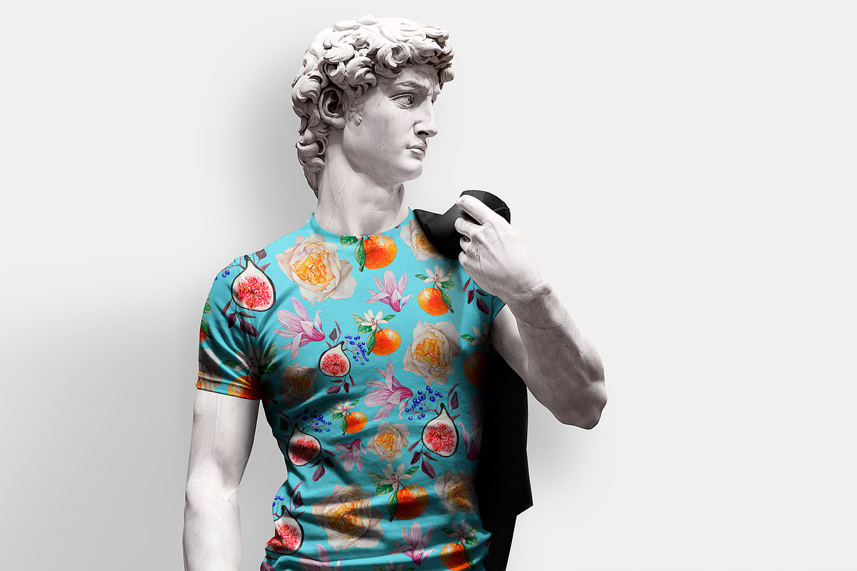 Mediterranean pattern, a Pattern Graphic by SokolovaArt (Photo 6 of 9)