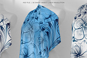 Realistic Square Silk Scarf Mockup, an Apparel Mockup by My Mockup (Thumbnail 1 of 3)
