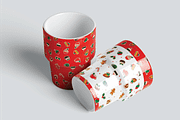 Festive Holiday Pattern Collection, an Illustration by Threestudio (Thumbnail 4 of 5)