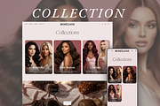 Roseliane - Luxury Hair Wigs Shopify, a Shopify Template by AtelierDuVow (Thumbnail 5 of 10)