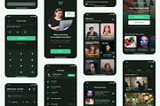Lambda E-Learning Online Class App, an UI Kit Template by Creative Perspective (Thumbnail 5 of 6)