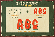 Golden coffee font, posters&designs, a Font by Heather_insane (Thumbnail 7 of 11)