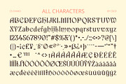 CS Chako – Art Nouveau Font, a Serif Font by Craft Supply Co. (Thumbnail 8 of 8)