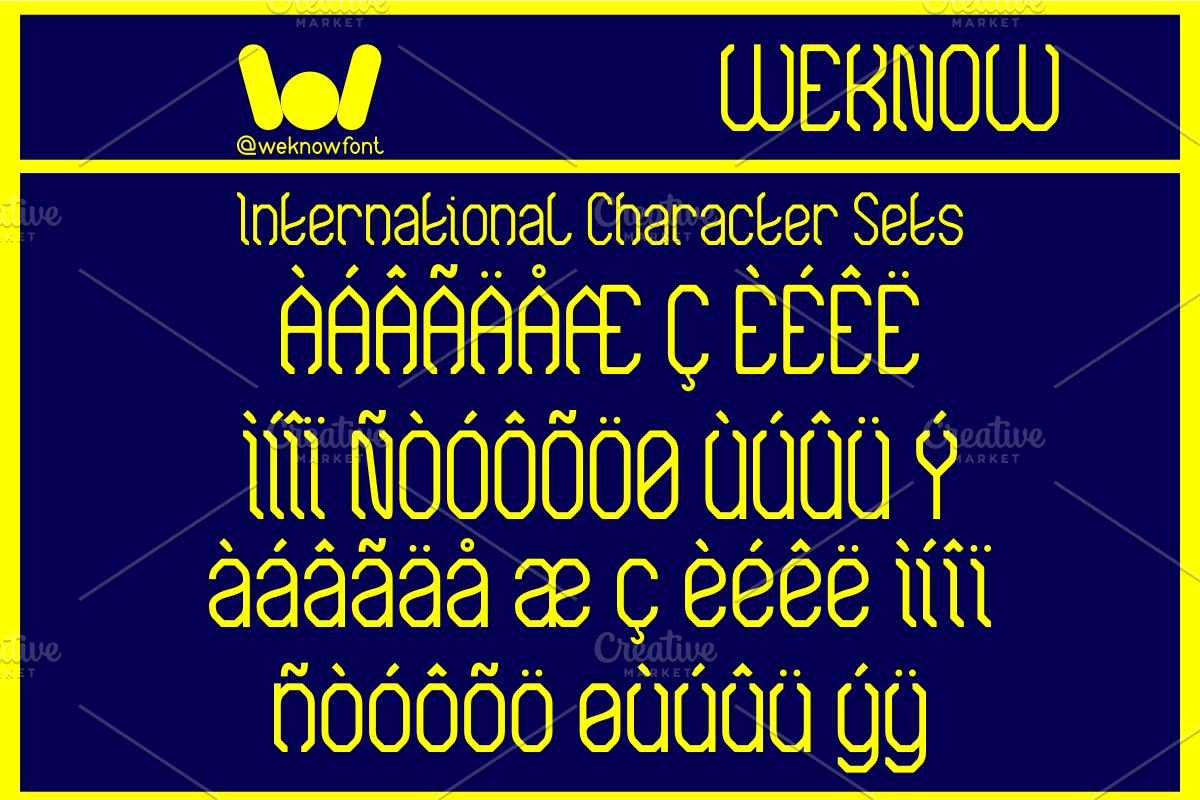Digital Revolution font, a Font by weknow (Photo 8 of 8)