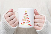 Christmas Tree of Stars Png, an Illustration by designcity5 (Thumbnail 4 of 8)