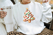 Cute Gingerbread Christmas Clipart, an Illustration by Sublimation Artist (Thumbnail 4 of 6)