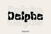 Delphe, a Serif Font by Muksal Creative (Thumbnail 1 of 8)