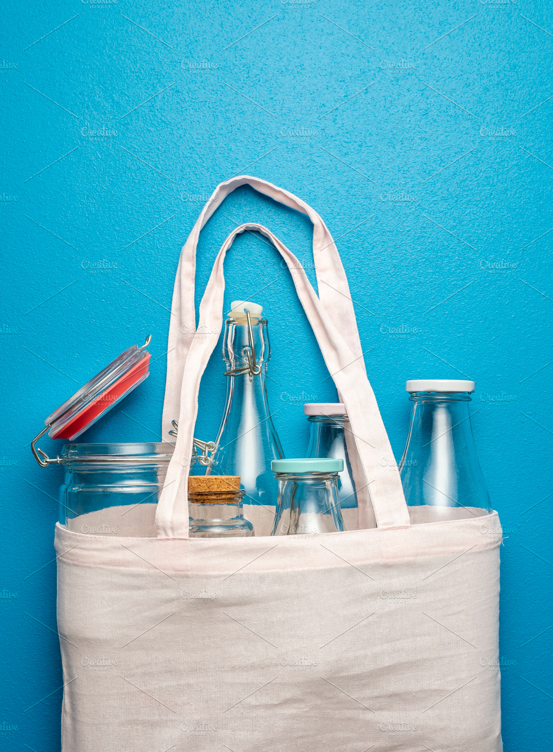 Nonplastic containers for storage an, a Business Photo by YesPhotographers