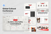 Global Cultural Conference Keynote, a Presentation Template by Antstheme (Thumbnail 1 of 3)