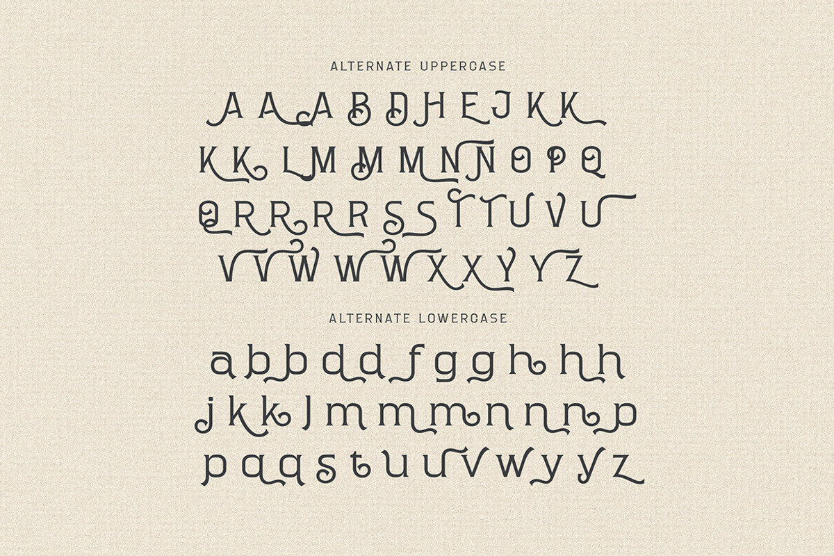 Donald Blakey Retro Serif, a Serif Font by Cruzine (Photo 8 of 10)