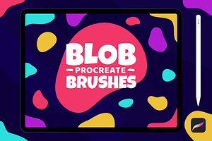 Blob Brushes For Procreate