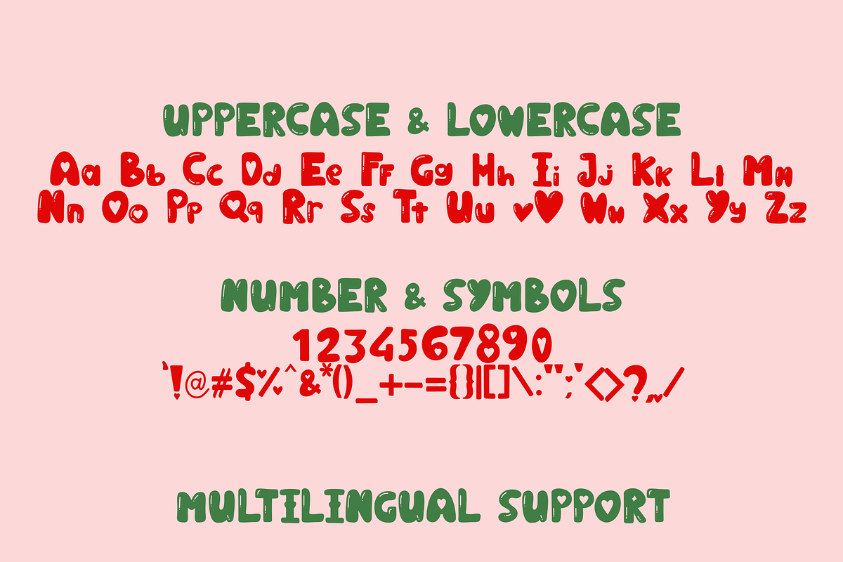 Puffy Love, a Handwritten Font by Dm Studio (Photo 9 of 10)