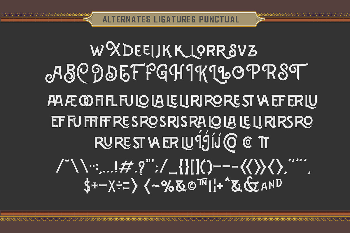 Wincosin Vintage & Package Fonts preview 6