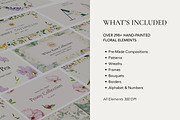 Bundle: 85% OFF Floral Watercolor, an Object Illustration by bloomscape (Thumbnail 2 of 7)