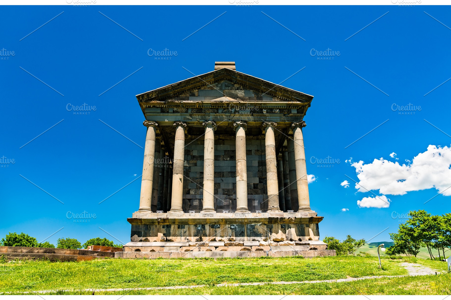 The temple of garni in armenia stock photo containing armenia and garni, an Architecture Photo by Leonid Andronov