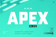 Apex Mk3, a Sans Serif Font by Jeremy Nelson Design (Thumbnail 1 of 15)