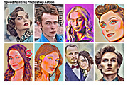 Speed Oil Painting Photoshop Action, an Action Add-On by MRI STUDIO (Thumbnail 2 of 17)