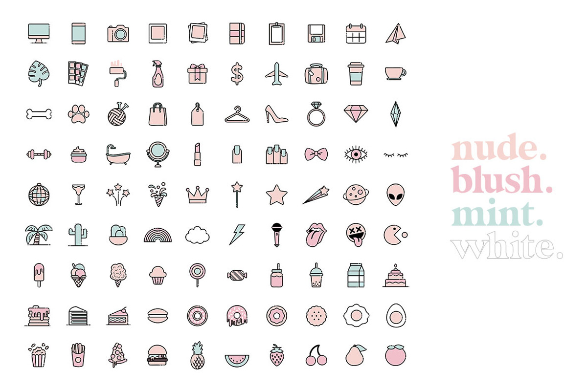 Cute Instagram Highlight Icon Bundle, an Icon by Pulpixel Design (Photo 4 of 24)