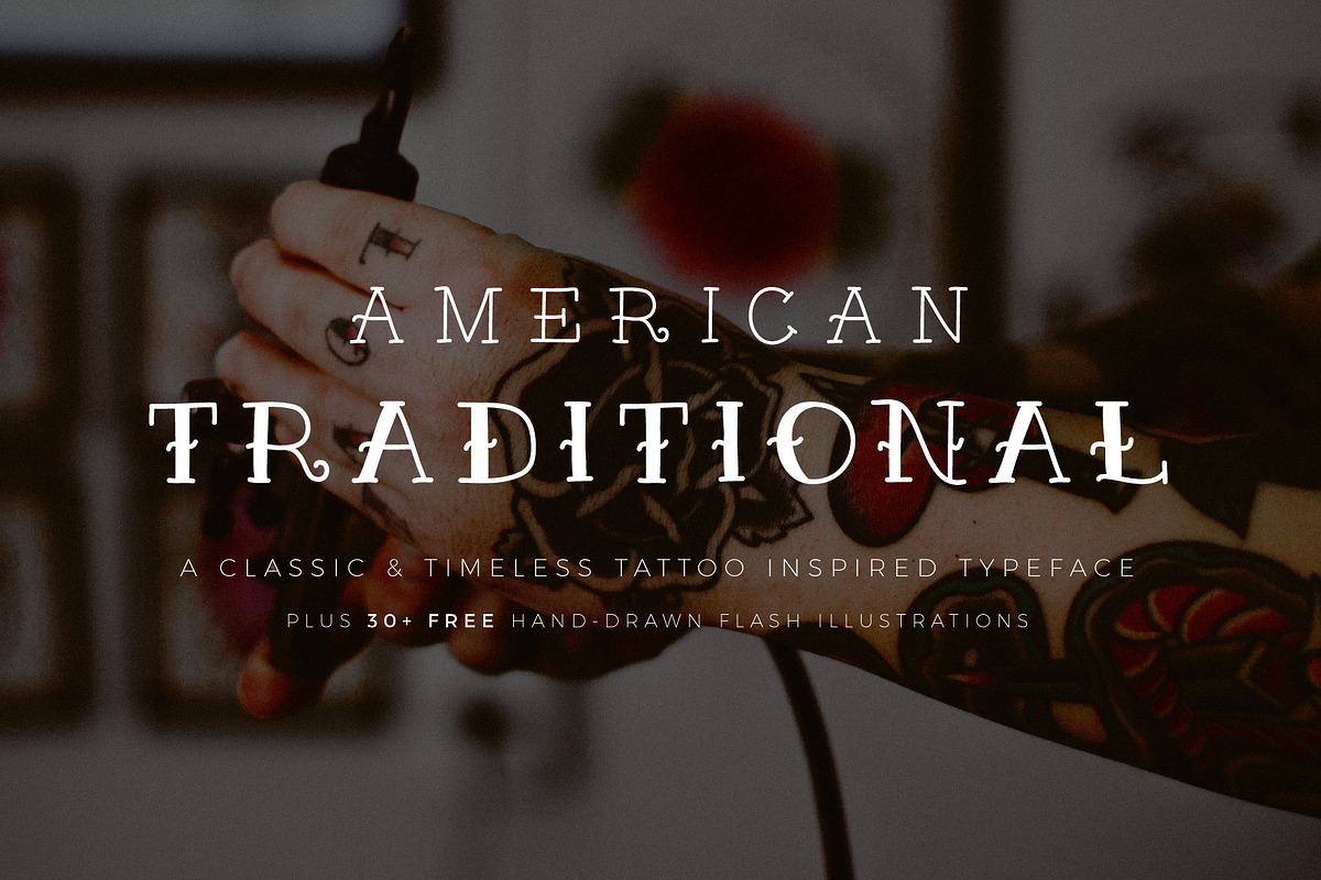 American Traditional + Free Flash!