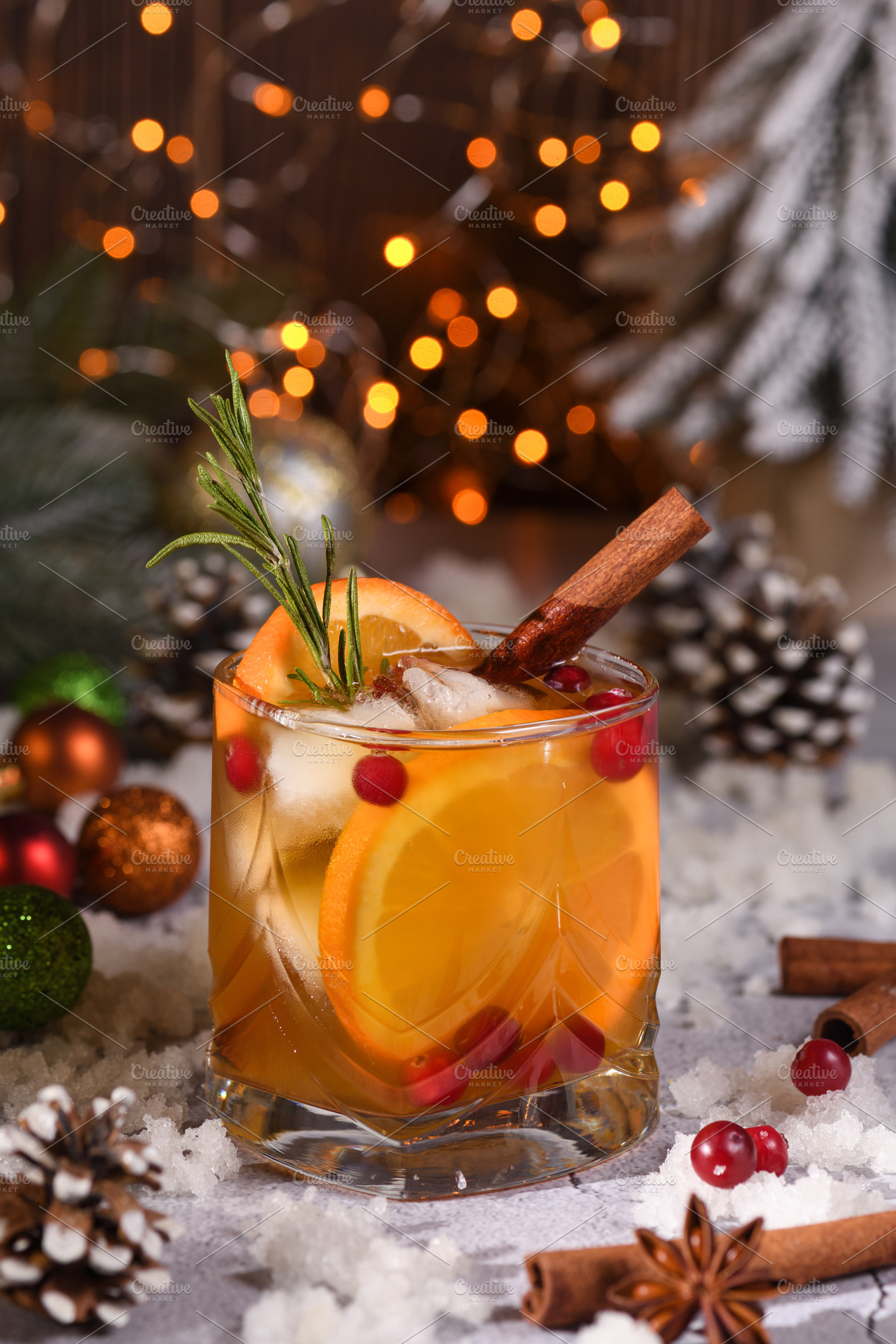 Spiced Bourbon Old Fashioned, a Food & Drink Photo by Apolonia