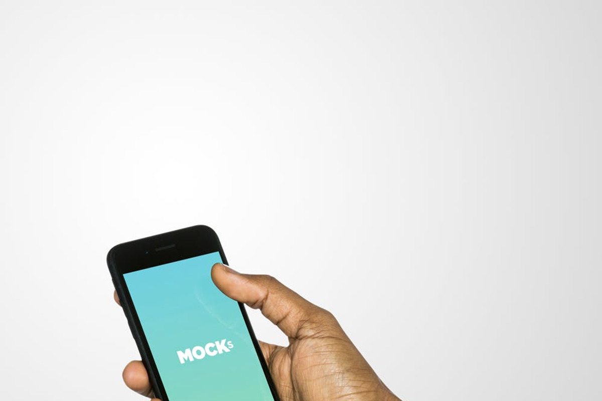 iPhone 7 Studio Mockups, an iPhone Mockup by Mockura (Photo 7 of 8)