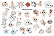 Mermaids baby illustrations, an Animal Illustration by OxanaTally (Thumbnail 3 of 14)