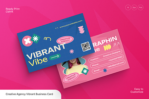 Creative Agency Business Card, a Business Card Template by Annora Studio