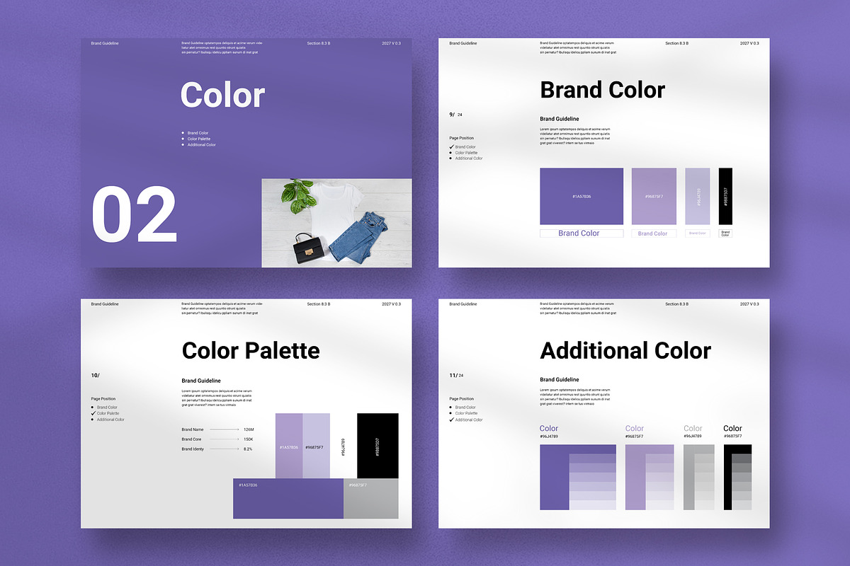 Brand Guideline Template preview 4
