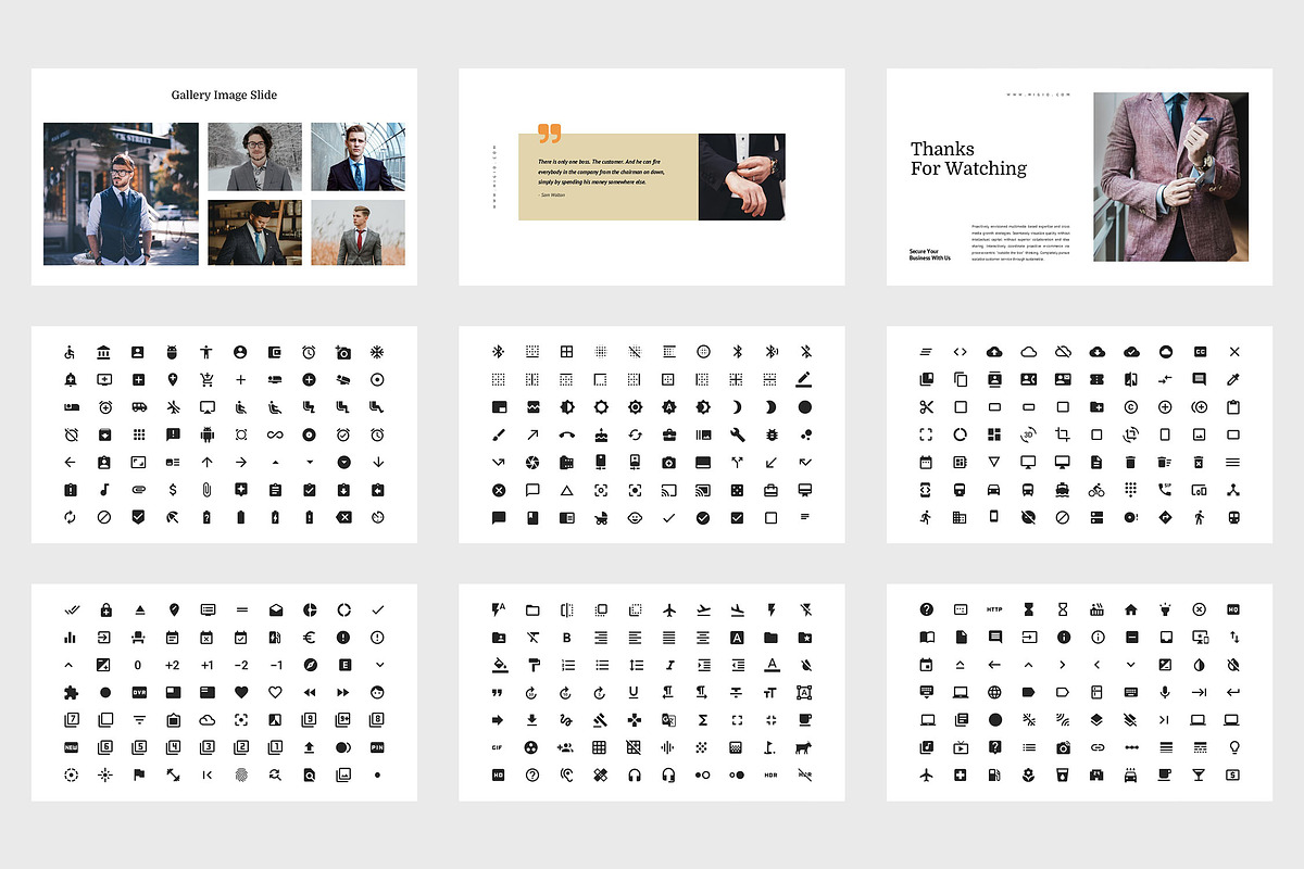 Higio : Fashion Brand Powerpoint, a Presentation Template by Punkl Camp (Photo 5 of 9)