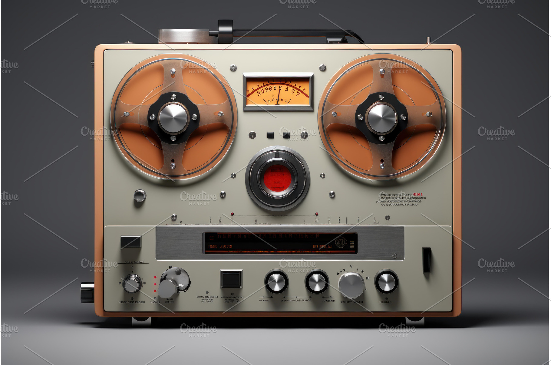 Vintage Retro tape recorder, a Technology Photo by Ylivdesign