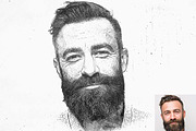 Vintage Cross Hatch Etching, an Action Add-On by Studio Retouch (Thumbnail 7 of 11)