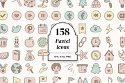 158 freehand pastel icons, an Outline Icon by Pinkbrush (Thumbnail 1 of 6)