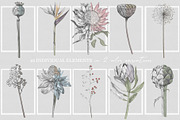 Luxury Sketchy Floral Vintage, a Pattern Graphic by Alisa Fimen Design (Thumbnail 11 of 11)
