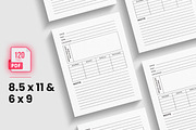 A Safe Space Journal KDP Interior, a Print Template by bossdesigner (Thumbnail 3 of 3)