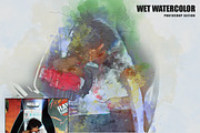 Wet Watercolor Photoshop Action, an Action Add-On by AndriyFM (Thumbnail 15 of 20)