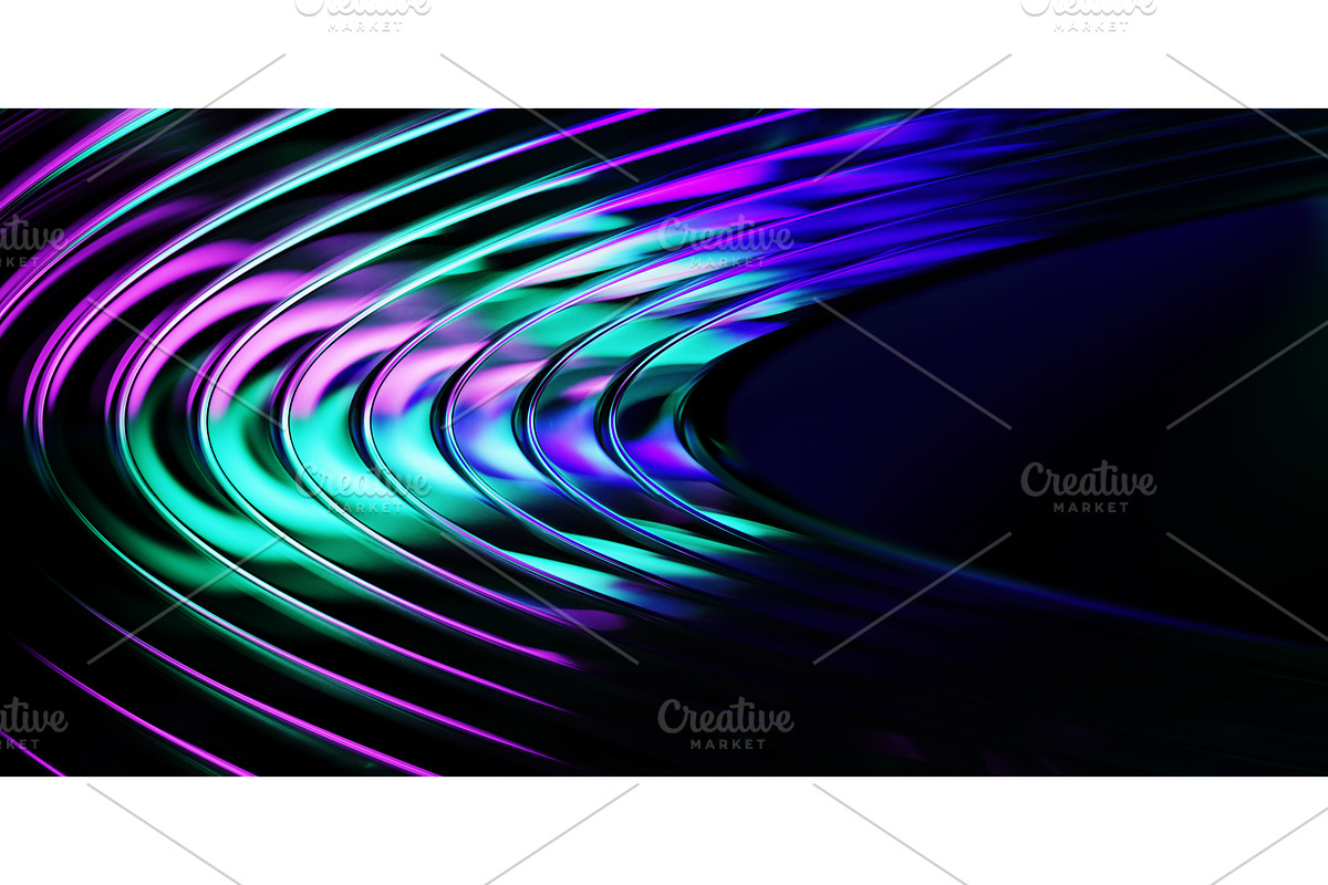 Neon light effect speed line glow, a Background Graphic by Marozhkastudio